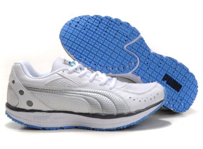 Women\'s Puma BodyTrain Mesh Toning Shoes White/Blue