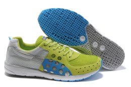 Men's Puma Faas 300 Running Shoes Grey/Green/Blue