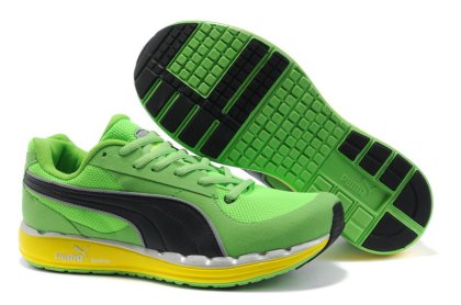 Puma Faas 500 Running Shoes Green Black