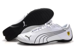 Puma Ferrari Future Cat Shoes White/Black