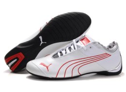 Puma Ferrari Future Cat Shoes White/Red