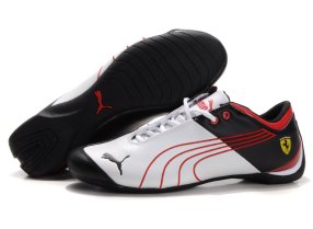 Puma Ferrari Future Cat Shoes Black/White/Red