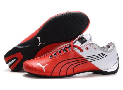 Women\'s Puma Ferrari Future Cat Shoes Red/White/Black