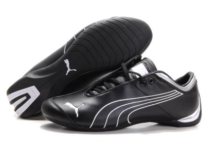 Puma Ferrari Future Cat Shoes Black/White