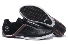 Men's Puma Future Cat Remix Sneaker Black/Purple