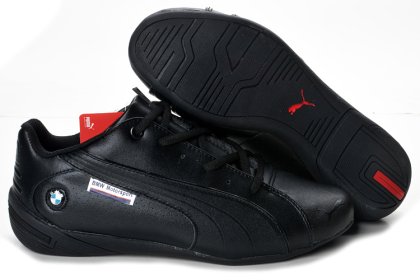 Men\'s Puma BMW Shoes Red Black
