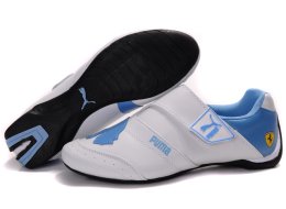 Men's Puma Baylee Future Cat Shoes White/Blue