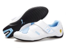 Women's Puma Baylee Future Cat Shoes White/Light Blue