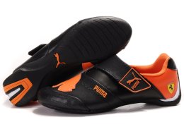 Puma Baylee Future Cat Shoes Black/Orange 02