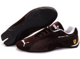 Men's Puma BMW Shoes Brown/White