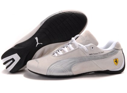 Puma BMW Shoes Tan/Silver
