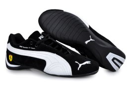 Puma BMW Shoes Black/White/Silver