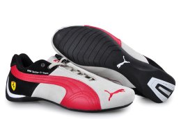 Puma BMW Shoes Tan/Black/Darkred