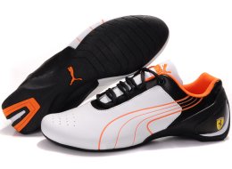 Puma Drift Cat iii Shoes White/Black/Orange