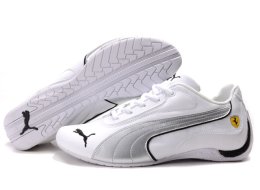 Puma Drift Cat Shoes White/Silver 01