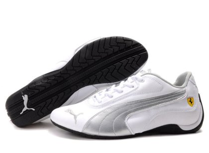 Puma Drift Cat Shoes White/Silver 02