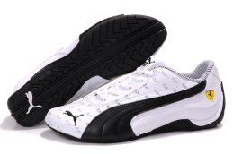 Men's Puma Drift Cat Trainers White/Black