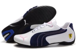Women's Puma Engine Cat Low Shoes White/Blue/Pink