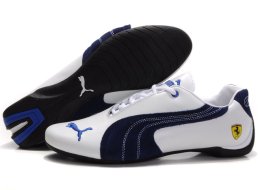 Puma Engine Cat Low Shoes White/Blue