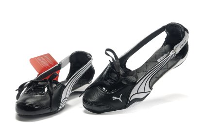 Women\'s Puma Espera Ballerina Flats Black/White