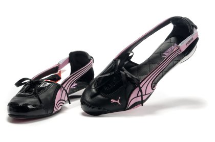 Puma Espera Ballerina Flats Black/Pink