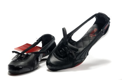 Puma Espera Ballerina Flats Black/Red