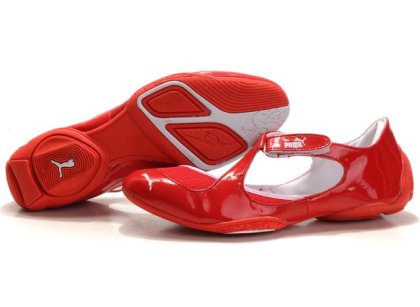 Puma Espera Flat Red White