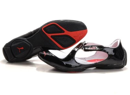 Puma Espera Flat Black Red