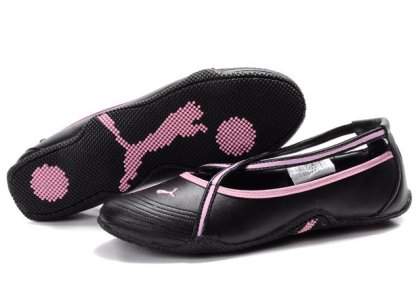 Women\'s Puma Espera iii Dazzle Trainers Black/Pink