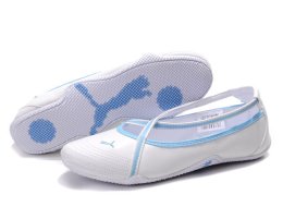 Women's Puma Espera iii Dazzle Trainers White/Blue
