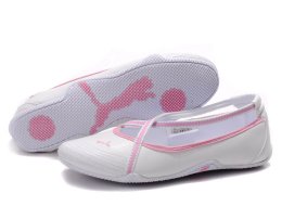 Women's Puma Espera iii Dazzle Trainers White/Pink