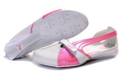Women\'s Puma Espera Patent FS Beige/Deeppink