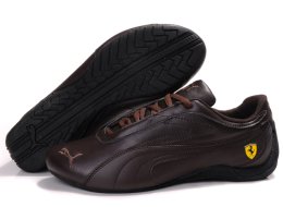 Puma Ferrari Athletic Shoes Brown