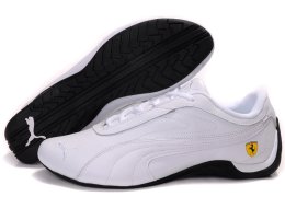 Men's Puma Ferrari Athletic Shoes White