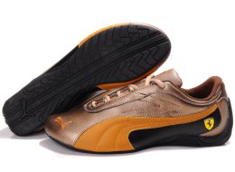 Puma Ferrari Athletic Shoes Brown/Orange/Black