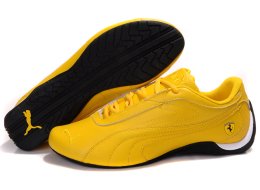 Men's Puma Ferrari Athletic Shoes Yellow