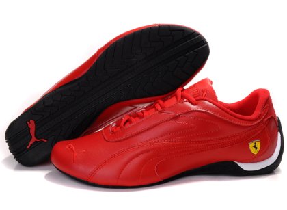 Puma Ferrari Athletic Shoes Red