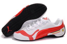 Puma Ferrari Edition Shoes White/Red