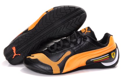 Men\'s Puma Ferrari Edition Shoes Black/Gold