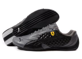 Men's Puma Ferrari Induction Sneakers Grey/Black/Beige
