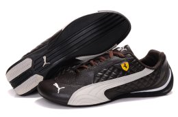 Women's Puma Ferrari Induction Sneakers Brown/Beige