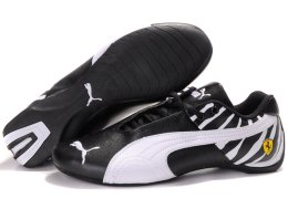 Men's Puma Ferrari Inflection Shoes Black/White