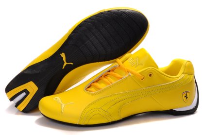 Men\'s Puma Ferrari Inflection Sneakers Yellow