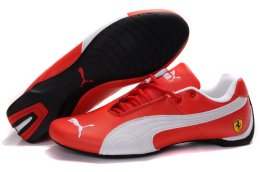 Women's Puma Ferrari Inflection Sneakers Red/White