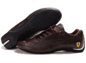 Men's Puma Ferrari Inflection Sneakers Brown