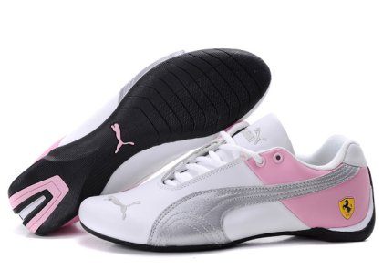 Puma Ferrari Inflection Sneakers White/Silver/Pink