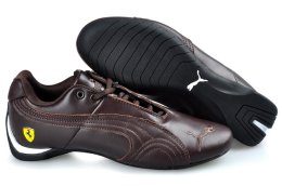 Women's Puma Ferrari Inflection Sneakers Brown/White