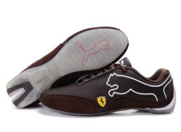 Men's Puma Ferrari Sneakers Chocolate/Brown/White