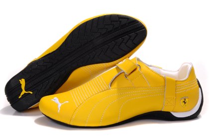 Men\'s Puma Ferrari Trionfo Shoes Yellow