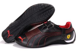 Men's Puma Ferrari Trionfo Shoes Black/Red